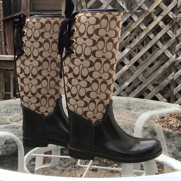 Coach Shoes - Coach Rain Boots